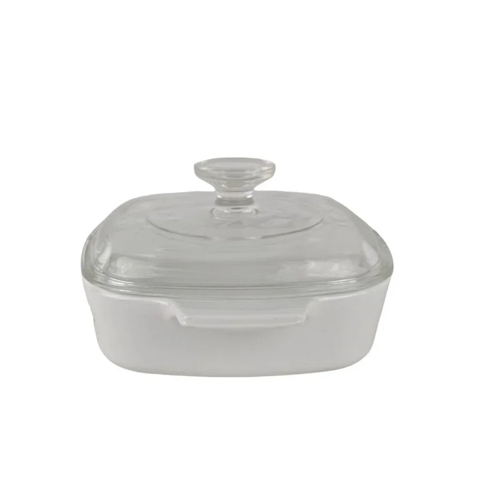 L'Echalote Corning Ware Spice of Life A-1-B‎ Casserole Dish Pyrex Lid Vtg 1 Qt